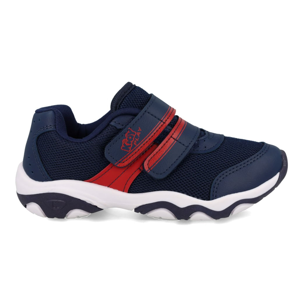 Kidy Tenis 007-0824-1049 Marinho-Vermelho Sint_3__